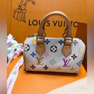 LV X TM Monogram Multicolor Nano Speedy